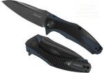 Фото №7 Kershaw K7008CFBLK Natrix XL - нож складной, G10/карбон, сталь 8Cr13MoV, черный клинок