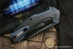 Фото №8 Kershaw K7008CFBLK Natrix XL - нож складной, G10/карбон, сталь 8Cr13MoV, черный клинок