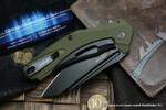 Фото №9 Kershaw K7008OLBLK Natrix XL - нож складной, рукоять-оливк. G-10, сталь 8CR13MOV