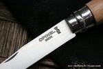 Фото №2 Нож складной Opinel 7 с кожаным темляком, рукоять бук