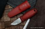 Фото №2 Нож Morakniv Eldris, нержавеющая сталь, красный, с огнивом