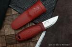 Фото №3 Нож Morakniv Eldris, нержавеющая сталь, красный, с огнивом