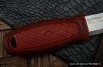 Фото №5 Нож Morakniv Eldris, нержавеющая сталь, красный, с огнивом