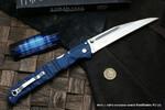 Фото №4 Нож Cold Steel 62P2A Frenzy 2 Blue/Black, нож складной, сталь S35VN, рукоять G10