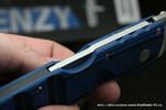 Фото №6 Нож Cold Steel 62P2A Frenzy 2 Blue/Black, нож складной, сталь S35VN, рукоять G10