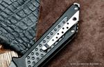 Фото №3 Нож Reptilian Вист 01 сталь D2 Satin, рукоять Black G10