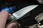 Фото №3 Нож Kershaw K4037TAN Atmos - нож складной, беж. G10/карбон, клинок 8Cr13MOV сатин
