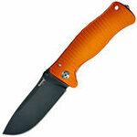 фото Складной нож SR-1 Aluminium Orange Frame / Black Coated Blade 90 мм. L/SR1A OB (Lion Steel)