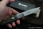 Фото №6 Нож-автомат Ганзо ( Ganzo ) G7212-GR оливковый