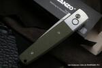 Фото №8 Нож-автомат Ганзо ( Ganzo ) G7212-GR оливковый