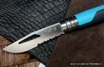 Фото №3 Нож Opinel Outdoor Earth 8 нержавеющая сталь, пластиковая рукоять, синий