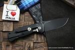 Фото №2 Нож LionSteel SR-2 Aluminum Black handle black blade