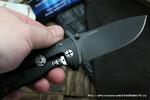 Фото №4 Нож LionSteel SR-2 Aluminum Black handle black blade