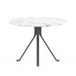 фото Кофейный стол Blink с каменной столешницей диаметр 60