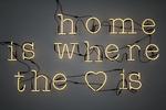 Фото №2 Настенный светильник Neon Art Home Is Where the Love Is