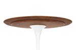 Фото №2 Обеденный стол Tulip с деревянной столешницей диаметр 80