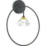 фото Светильник настенный Odeon Light Arco 4100/1W черный G9 1х5W 220V