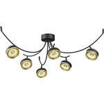 фото Светильник потолочный светодиодный Odeon Light Fineca 3812/42CL матовый черный 42W 220V