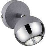 фото Светильник настенный Odeon Light Cemeta 3801/1W графитовый серый GU10 50W 220V