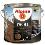 фото Лак яхтный алкидный Alpina Yacht глянцевый 2,5 л