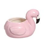 фото Кашпо Edelman flower flamingo 13.5x10см h10.5см розовое