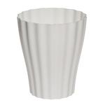 фото Кашпо Plastia ola д16см белое