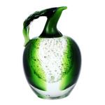 фото Фигурка Art glass-сувенир зеленое яблоко 9.5х14.5 см