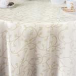 фото Milano Скатерть d140 см ( PP/pvc), кремовый