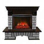 фото Real-Flame Country LUX Rock 25 с очагом Evrika 25,5 LED