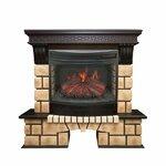 фото Real-Flame Stone Brick 25/25,5 с очагом Firefield 25 S IR