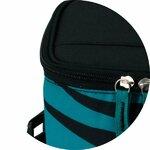 Фото №2 Igloo 2 Bottle Wine Tote 16 teal-zebra