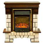 фото Real-Flame Stone new STD/EUG AO (DN) с очагами Fobos/Majestic