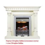 Фото №3 Dimplex Dallas (классика Opti-Myst, Optiflame) (Сл.кость)