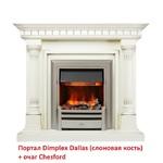 Фото №4 Dimplex Dallas (классика Opti-Myst, Optiflame) (Сл.кость)