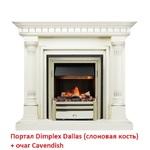 Фото №5 Dimplex Dallas (классика Opti-Myst, Optiflame) (Сл.кость)