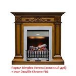 Фото №3 Dimplex Verona STD Античный дуб (классика Opti-Myst, Optiflame)