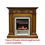 Фото №5 Dimplex Verona STD Античный дуб (классика Opti-Myst, Optiflame)