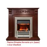 Фото №4 Dimplex Sorrento угл. Орех под классический очаг