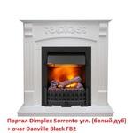 Фото №7 Dimplex Sorrento угл. Белый дуб под классический очаг