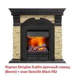 Фото №8 Dimplex Dublin арочный сланец (Венге)