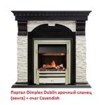 Фото №6 Dimplex Dublin арочный сланец белый (Венге)