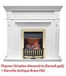 Фото №2 Dimplex Alexandria (классика Opti-Myst, Optiflame, White)