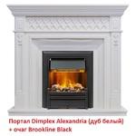 Фото №6 Dimplex Alexandria (классика Opti-Myst, Optiflame, White)