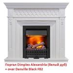 Фото №7 Dimplex Alexandria (классика Opti-Myst, Optiflame, White)