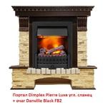 Фото №7 Dimplex Pierre Luxe угл. сланец (классика Opti-Myst, Optiflame)