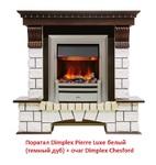 Фото №7 Dimplex Pierre Luxe белый (для классика Opti-Myst, Optiflame)