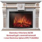 Фото №3 Electrolux Vittoriano 26/30 Беленый дуб с золотой патиной