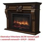 Фото №3 Electrolux Vittoriano 26/30 Тёмный дуб с золотой патиной