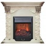 Фото №3 Real-Flame Dublin LUX STD/EUG WT с очагом Fobos s Lux BL/BR, Majestic s Lux BL/BR