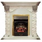 Фото №4 Real-Flame Dublin LUX STD/EUG WT с очагом Fobos s Lux BL/BR, Majestic s Lux BL/BR